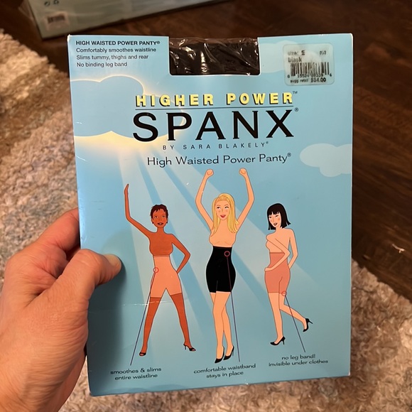 Gaine-culotte Spanx Sans Bretelles - Power High-waisted - Effet Lissant - Taille Antidérapante